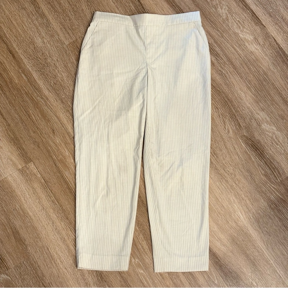 Striped Cream Pants